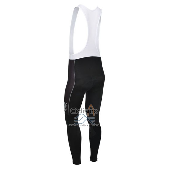 Cannondale Lider Ropa Ciclismo Culotte Largo 2013 Hombre Mangas Largas Verde y Blanco